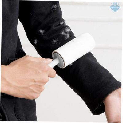 lint dust hair remover cloth sticky roller brush cleaner 1