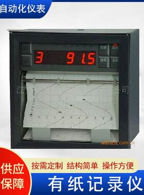 供应锅炉有纸记录仪USB485通讯热敏打印便携式电子有纸记录仪