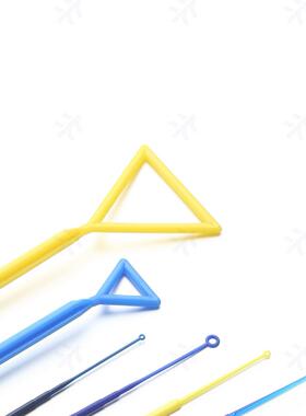 virya 细胞推刮器 蓝色三角型涂抹棒 3173756