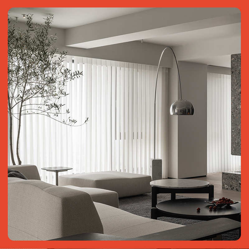 智能电动梦幻帘窗帘纱帘垂直帘客厅卧室竖百叶办公室阳台遮光工厂