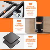 不锈钢烤火子kgz家吃用作烤火桌架简易写业取暖桌饭小方折叠餐桌