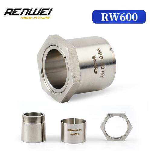 RW600不锈钢材质304螺母型胀紧套涨紧套免键轴套免键轴衬涨紧套