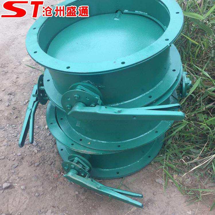 DN219DN630手动风门手动涡轮箱风门高温除尘管道风门