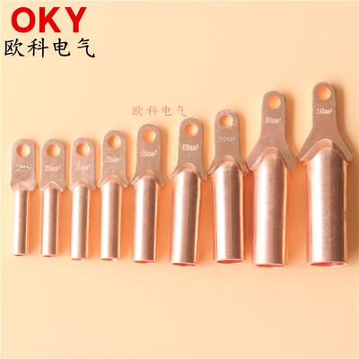 铜鼻用小DTZ-25头铜接线端子铜接头壳断路器宽度窄子边铜鼻塑铜线