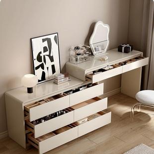 新款 梳妆台MSC实木现榻代简约油风收纳柜斗奶体柜一化妆桌床尾榻