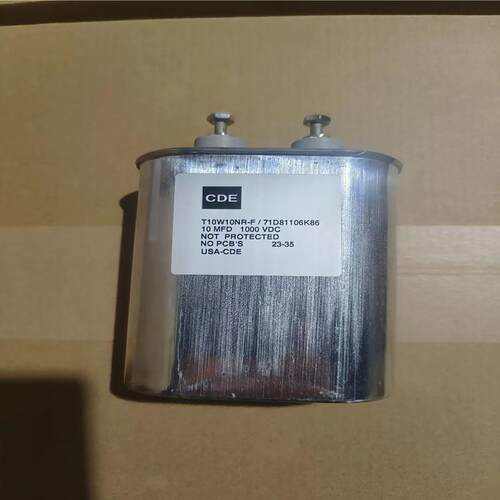 CDE T10W10NR-F/71D81106K86 10UF 1000VDC 93*50*98.5mm 电容器
