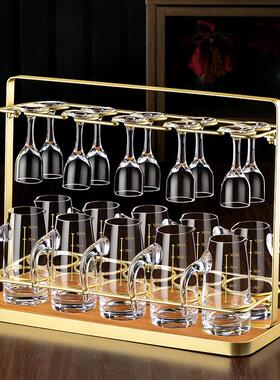 2025新款轻奢高档酒柜装饰品摆件套装简约客厅家居乔迁礼品酒具