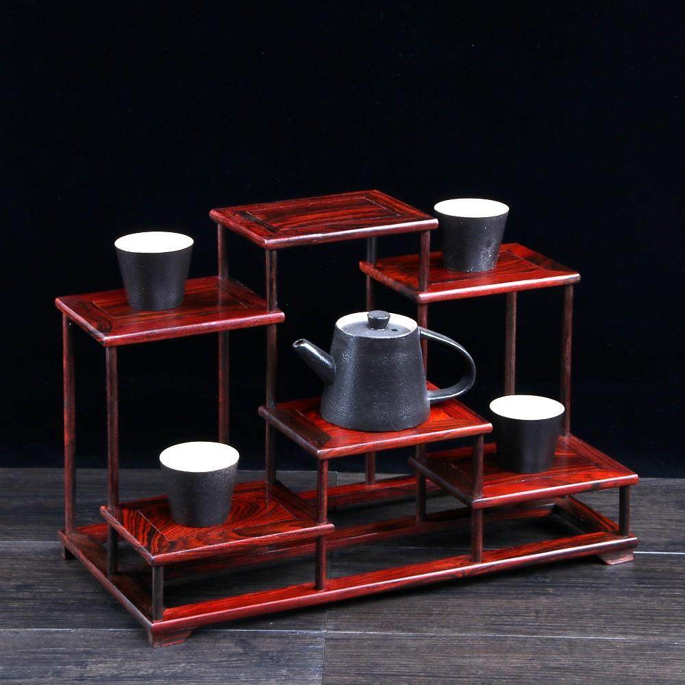 红木小博古架实木榫卯结构茶壶架红酸枝多宝阁置物架茶壶具展示架,住宅家具,多宝格/博古架,淘宝优惠券,粉丝福利购,淘宝优惠卷