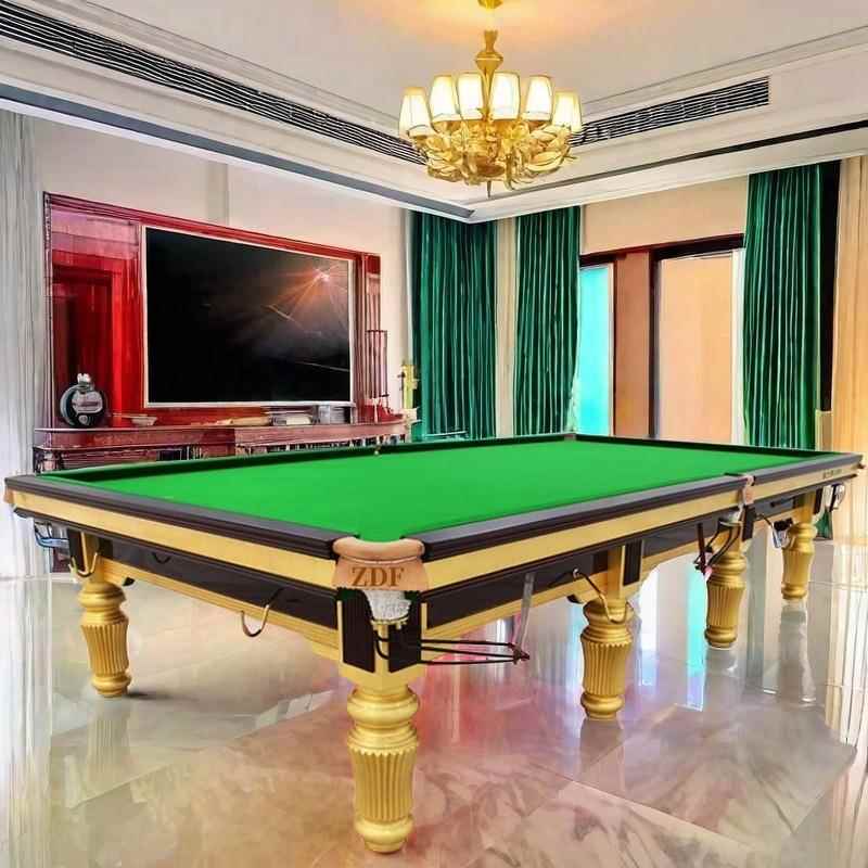 深圳168海ZDF克美式球斯诺珠克桌球台斯诺桌台标准型斯诺克台球桌