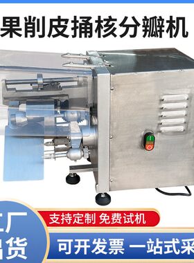 花牛苹果刮皮捅芯分瓣机青苹果全自动削皮去核切瓣机苹果捅核机