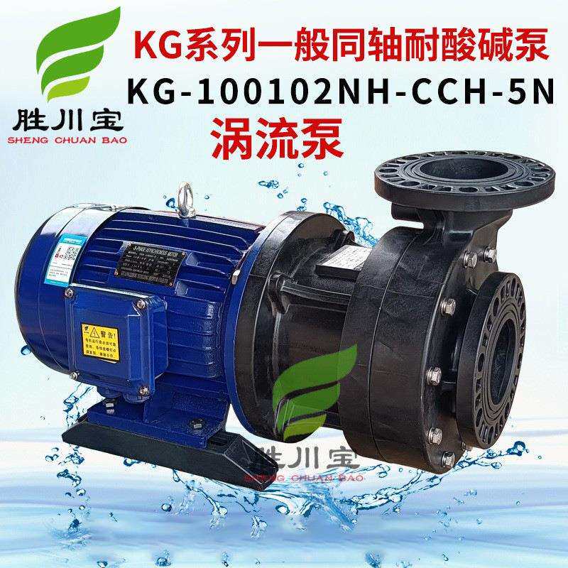胜川宝KG-100152NH-CCH-5N同轴涡流泵化工泵离心泵11KW排污泵