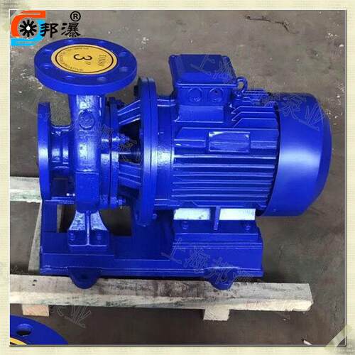 清水增压泵ISWR50-200IA卧式离心泵价格单级增压泵离心泵
