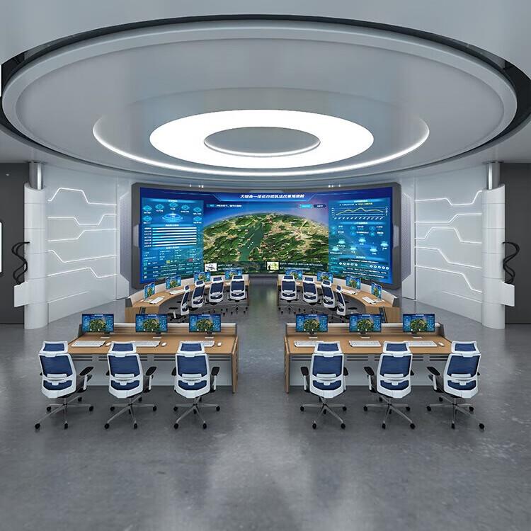 安防监控操作台控制台指挥中心调度台鉴定监控室中控室电脑办公桌