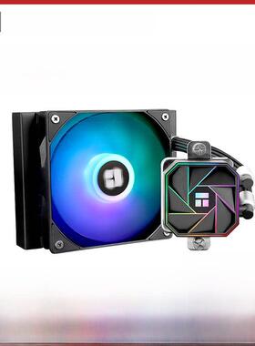 利民Ae120 V3黑色Argb水冷Intel13代1700/Am5集成水冷散热器