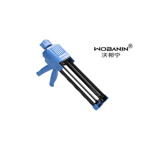 新款390ML3:1AB胶枪打胶枪压胶枪AB胶水挤胶枪双组份胶枪铁胶枪