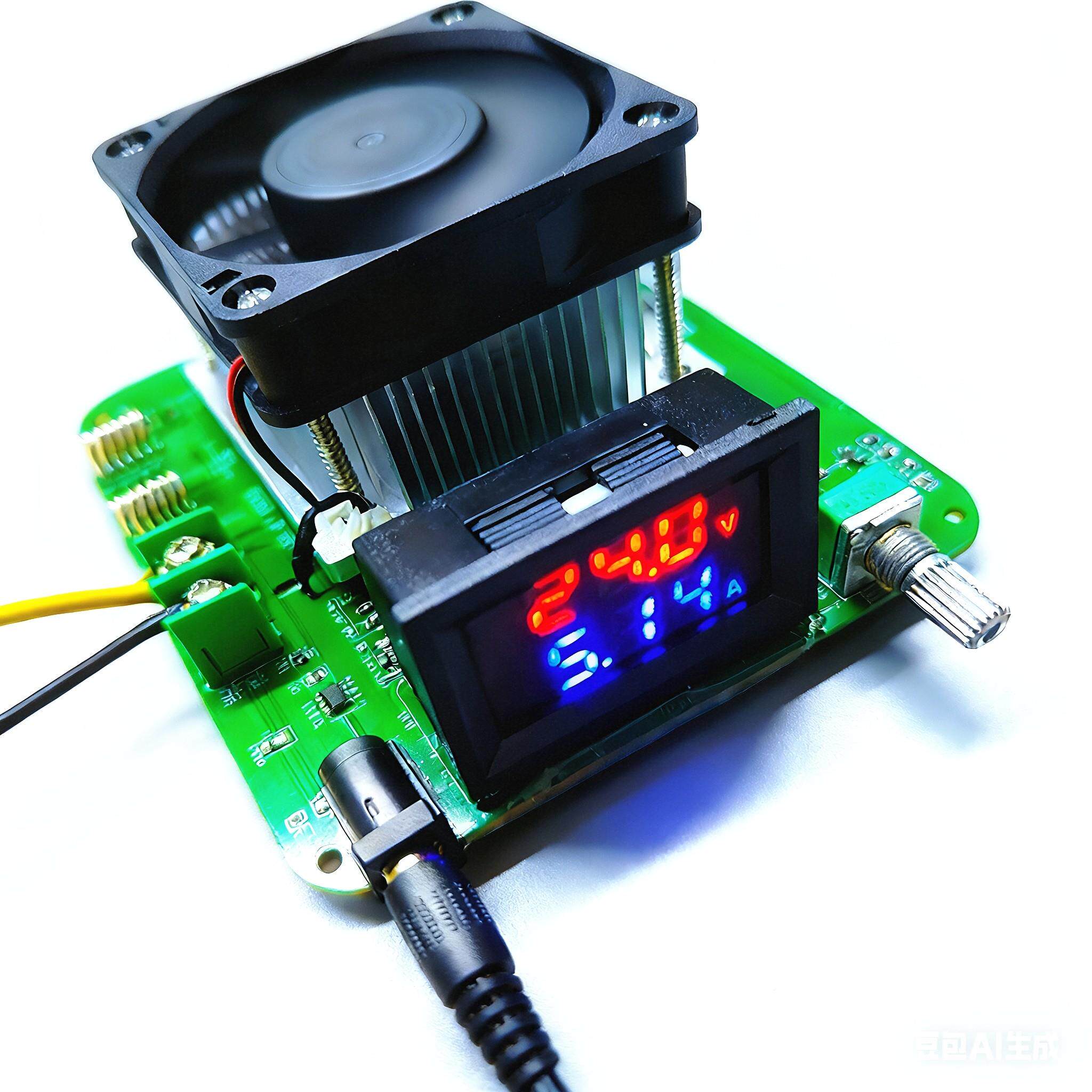 100V10A电子负载仪0-120W高精度恒流 电源电池充电器容量检测工具