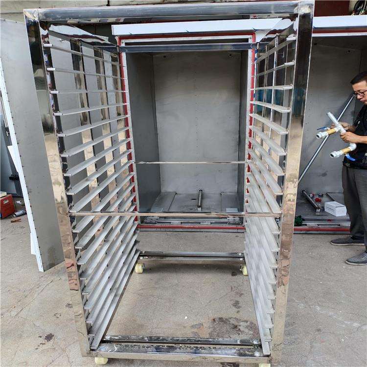 不锈钢大型馒头蒸房架子车 冷冻架子车 不锈钢蒸饭车