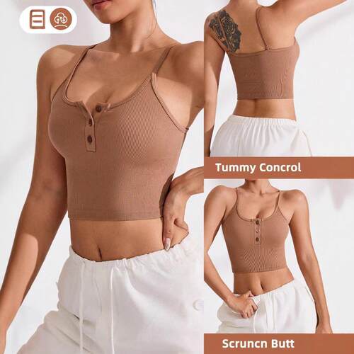 Small camisole vest for women, worn outside without chest