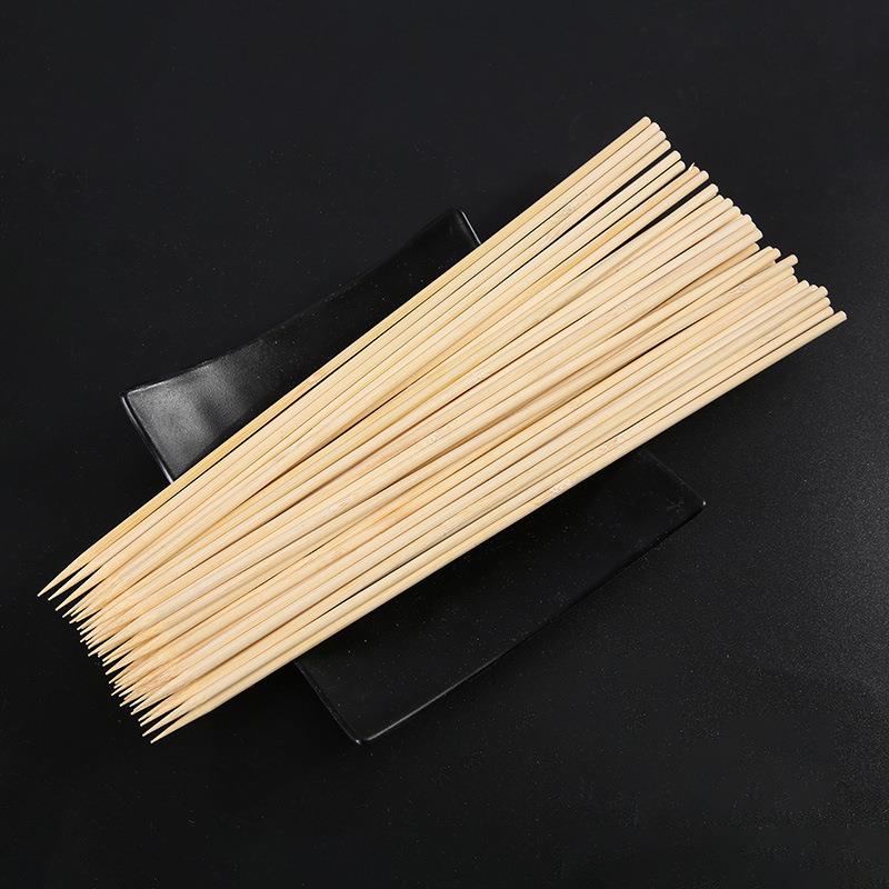 烧烤签3.5x30cm 圆签 食品签 竹签厂家直供 竹质竹签规格多样