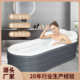 充气浴缸大人泡澡桶家用加厚可折叠浴桶洗澡桶折叠浴缸热销