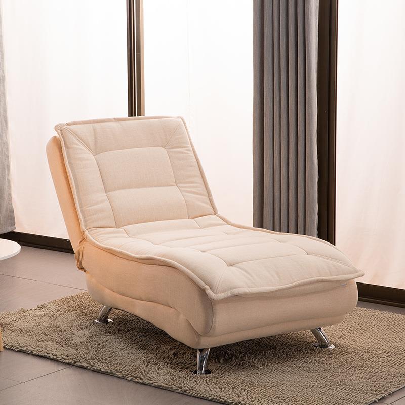 贵躺椅懒人沙发妃躺可睡单人房间卧室太妃型小户电可动折MUP叠沙
