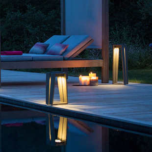 庭院草坪灯太阳能景观灯户外别墅花园灯现代简约落地灯室外氛围灯