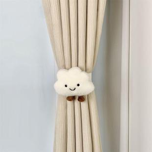 卡通窗帘绑带儿童房间装饰品系带窗帘扣可爱公仔玩偶创意收纳束带