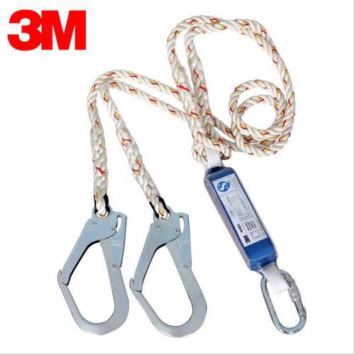 3M 凯比特1390398 保泰特First双钩减震连接绳防坠落悬挂安全绳