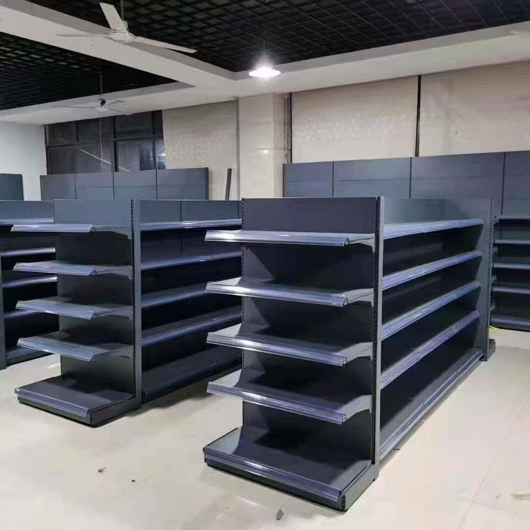 厦门超市货架钢木货架新款精品超市货架社区货架便利店货架金属