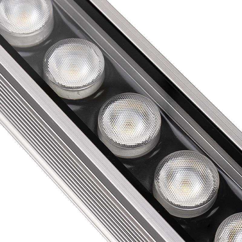 现货户外led太阳能防水单色七彩洗墙灯楼体亮化桥梁景观灯条形灯