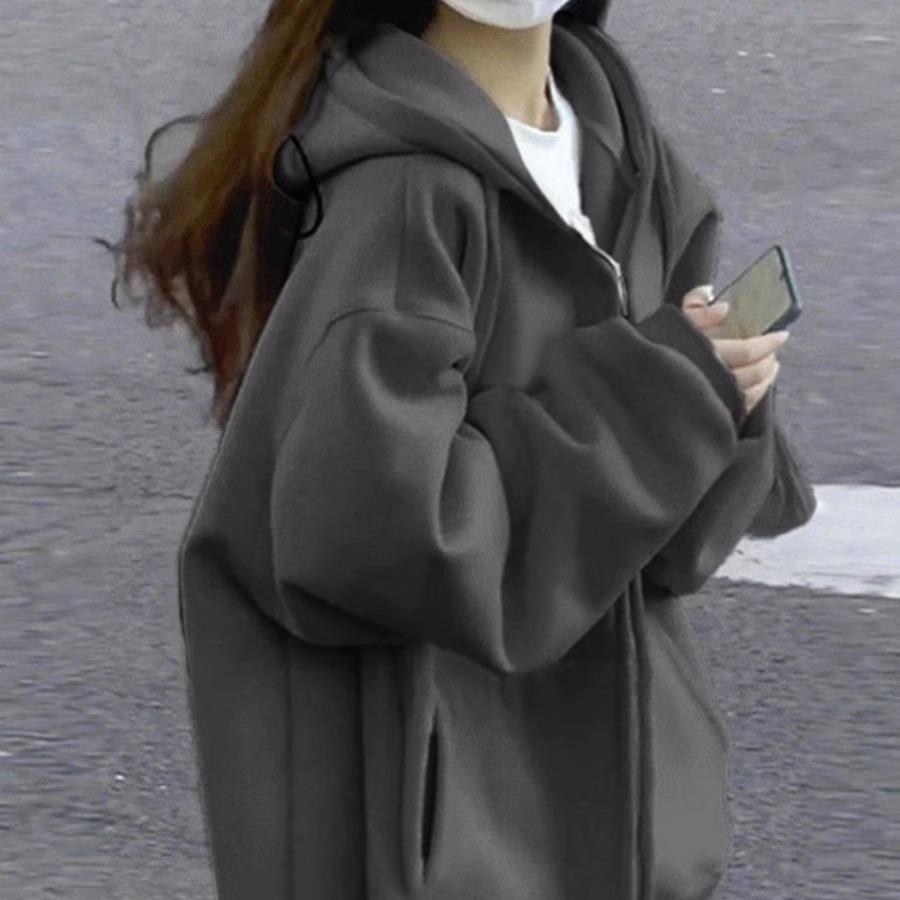 High-end Loose Jacket Cardigan Solid Sweater Retro Top