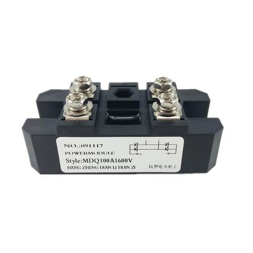 MDQ100A1600V单相整流桥模块150A200A充电器12V24V220VMDQ100A-16