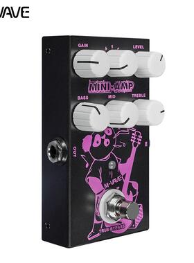 外贸 吉他单块效果器 MINI-AMP 电吉他 音箱处理