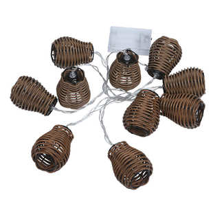 挂件灯串圣诞串创意新年藤装饰灯藤球装饰灯饰工艺品节日 仿