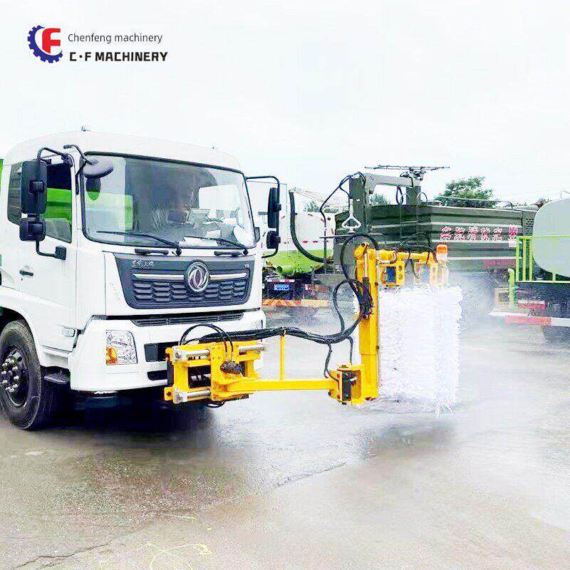 车载护栏清洗机,高速道路城市防撞护栏清洗车,可上下装,清洗辊
