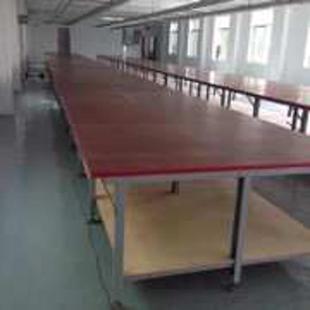 裁床台板厂家防静电服装 快巴板组合式 工作台裁剪手工流水线桌面