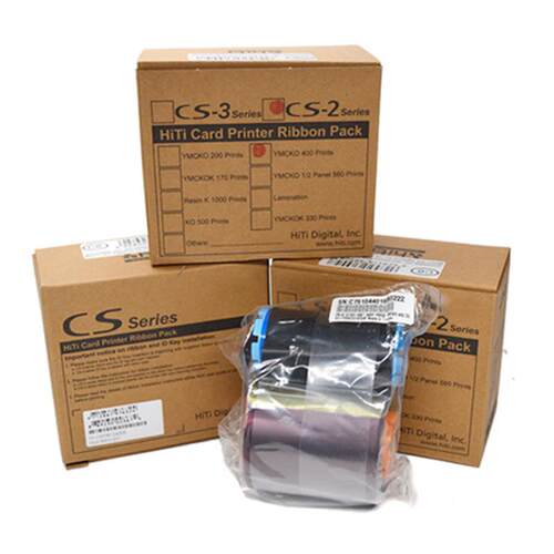 CS2彩色带CS2K黑色CS2清洁轮CS220E/CS200E/P280E证卡机适用