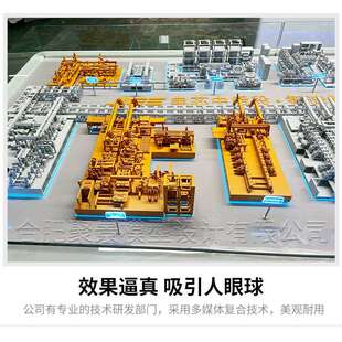 安徽巨一科技汽车生产线设备模型 大型工业区产业销售模型