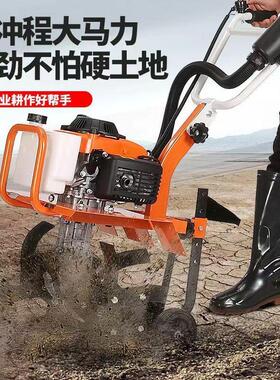 多功耕地松能翻VMP土耕田机小型旋土机耕二冲程四冲程汽油微耕机