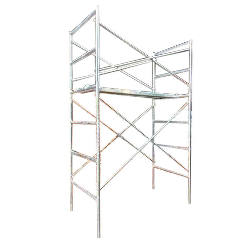 镀锌门字脚手架全套四杠形建筑工程移动架快速组装活动架厂家直销