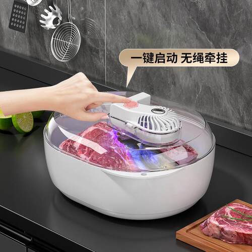 大量购买恒温四合一解冻神器解冻肉牛排导热板家用急速解冻盘食物