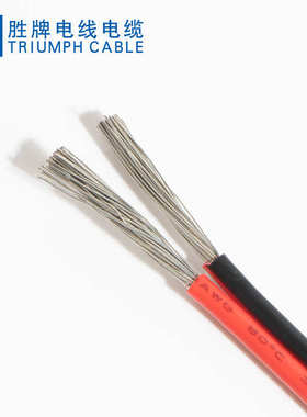 16ts红牌镀锡线黑双端子电线22awg17并线胜铜-/.ul24680电子