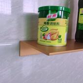 铝合置物架壁挂上墙浴室厨房客厅收纳架物一字001隔板置金板层板