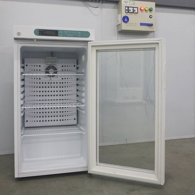 105L迷你桌面药品冷藏冰箱2-8℃动物精液储存冰箱