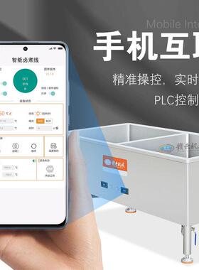 赣云新款煮丸子的机器多功能卤煮线加工肉丸熟化设备煮丸机