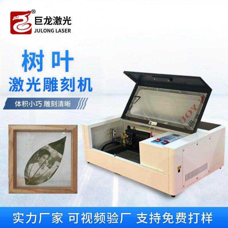 非遗叶雕工艺激光雕刻机树叶书签艺术品文创室教学激光设备