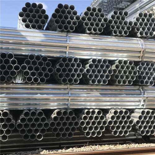 华岐锌层镀锌管DN80建筑工程用防腐焊接钢管