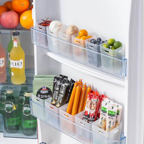 Side storage box for refrigerator, side storage bin for orga