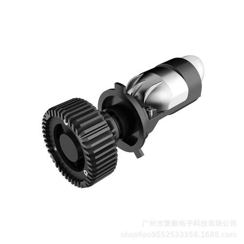 A82新款H4矩阵双光透镜 汽车LED大灯鱼眼远近光一体自带切线 聚光