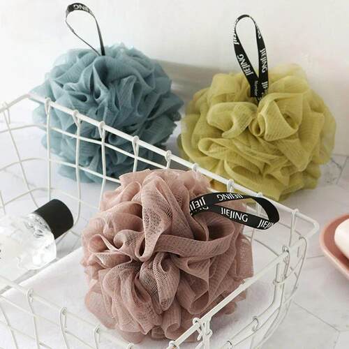 Bath Sponge Balls Brush Shower Scrubbers Bath Ball Body Clea